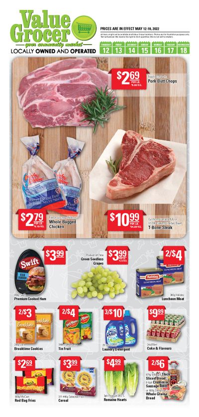 Value Grocer Flyer May 12 to 18