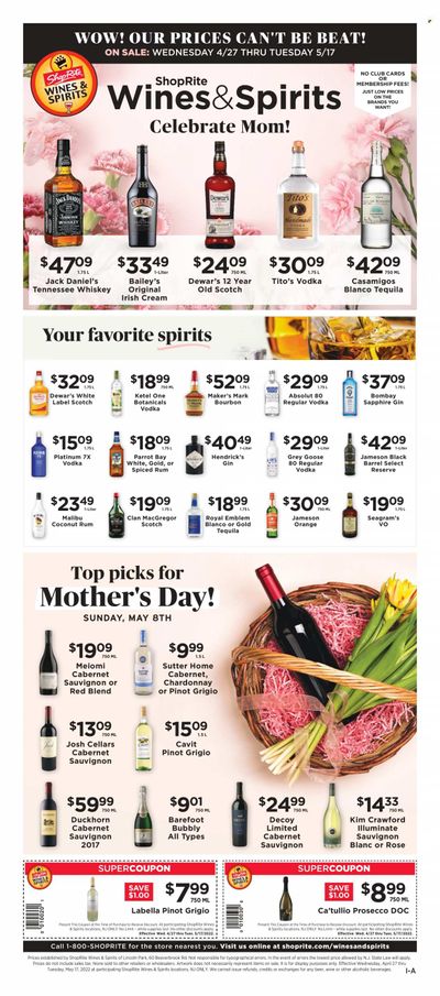 ShopRite (CT, DE, MD, NJ, NY, PA) Weekly Ad Flyer May 11 to May 18