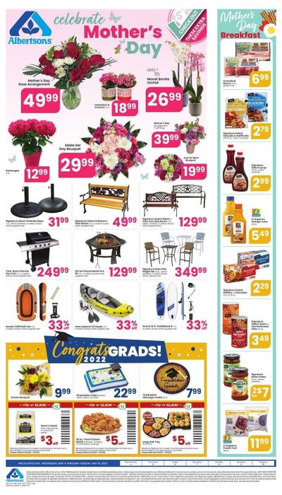 Albertsons (CA, ID, LA, MT, OR, TX, WA) Weekly Ad Flyer May 11 to May 18