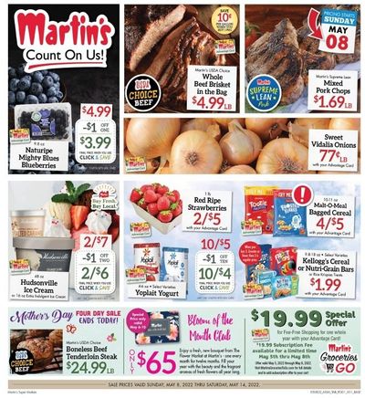 Martin’s (IN, MI) Weekly Ad Flyer May 11 to May 18