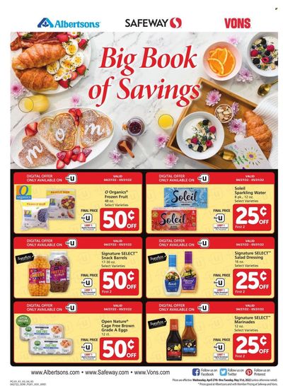 Safeway (AZ, CO, ID, MT, NE, NM) Weekly Ad Flyer May 11 to May 18