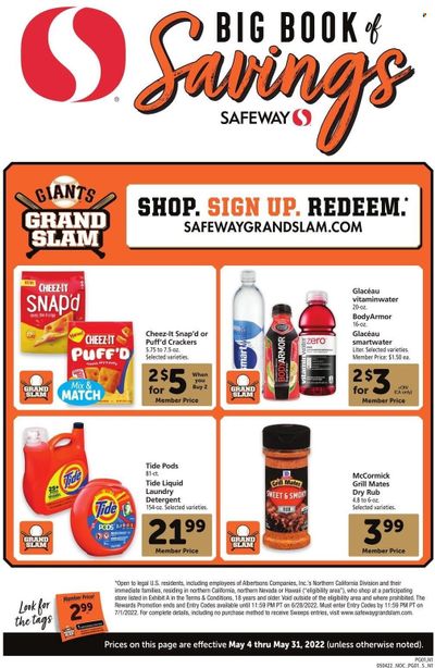 Safeway (CA, HI, OR, WA) Weekly Ad Flyer May 11 to May 18
