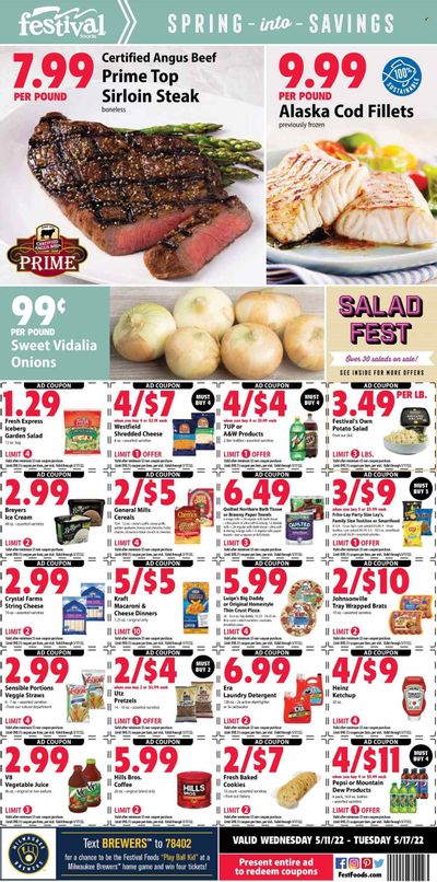 Festival Foods (WI) Weekly Ad Flyer May 11 to May 18