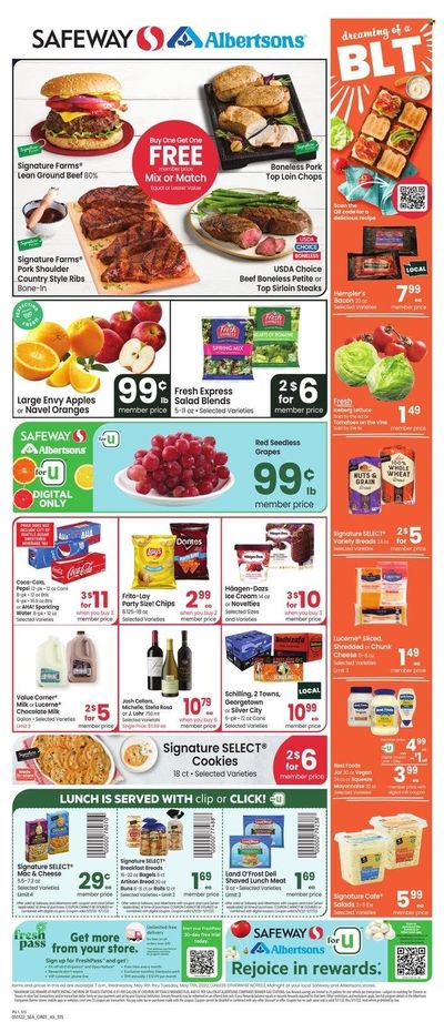 Safeway (WA) Weekly Ad Flyer May 11 to May 18