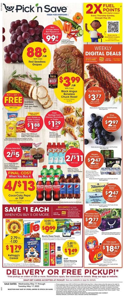 Pick ‘n Save (WI) Weekly Ad Flyer May 11 to May 18