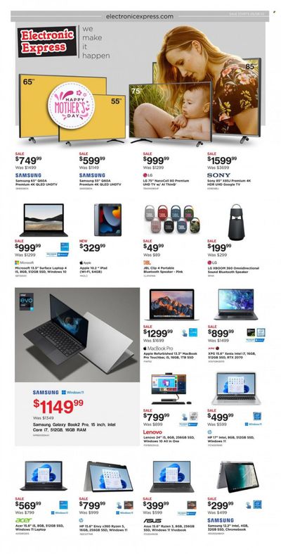 Electronic Express (AL, TN) Weekly Ad Flyer May 11 to May 18