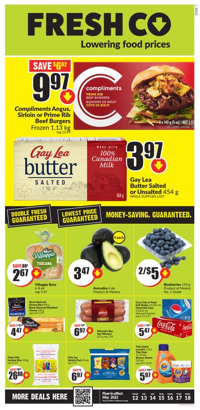 FreshCo (West) Flyer May 12 to 18
