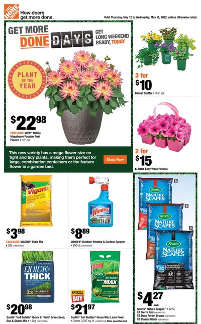 Home Depot (Atlantic) Flyer May 12 to 18
