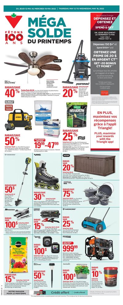 Canadian Tire (QC) Flyer May 12 to 18