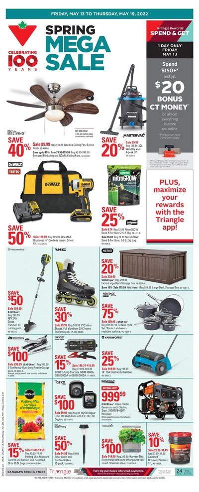 Canadian Tire (West) Flyer May 13 to 19