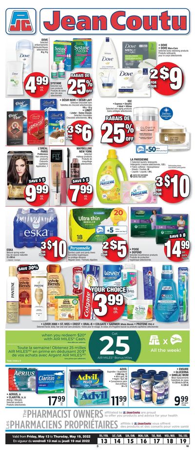 Jean Coutu (NB) Flyer May 13 to 19