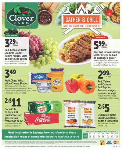 Clover Farm Flyer May 12 to 18