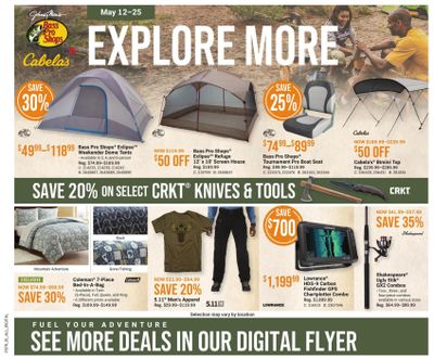 Cabela's Flyer May 12 to 25