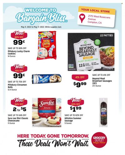 Grocery Outlet (CA, ID, OR, PA, WA) Weekly Ad Flyer May 11 to May 18