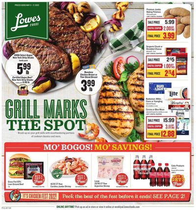 Lowes Foods (NC, SC) Weekly Ad Flyer May 11 to May 18