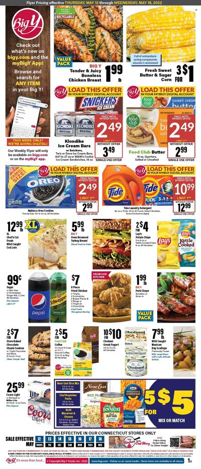 Big Y (CT) Weekly Ad Flyer May 11 to May 18