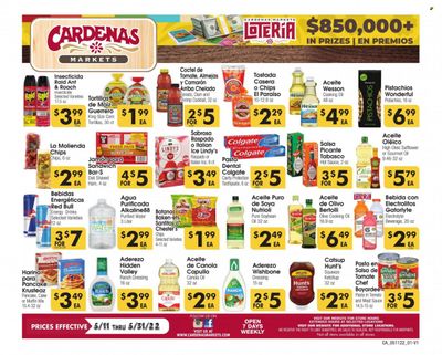 Cardenas (CA, NV) Weekly Ad Flyer May 11 to May 18