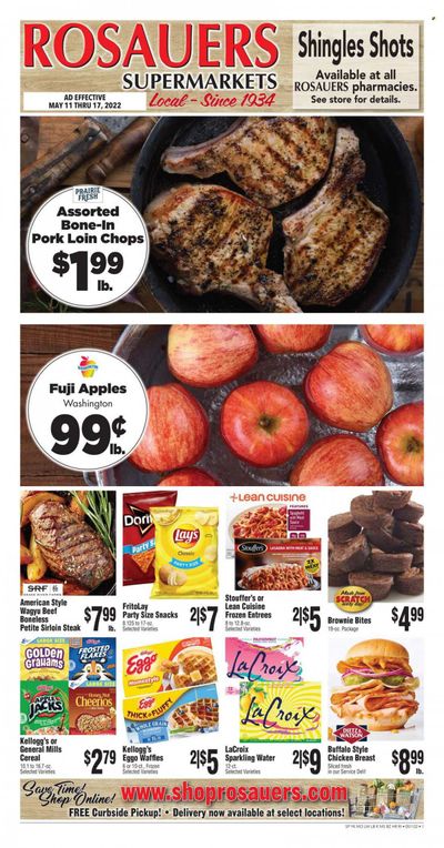 Rosauers (ID, MT, OR, WA) Weekly Ad Flyer May 11 to May 18 Rosauers (ID, MT, OR, WA) Weekly Ad Flyer May 11 to May 18