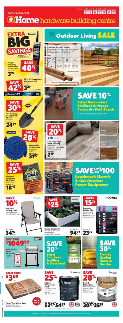 Home Hardware Building Centre (ON) Flyer May 12 to 18