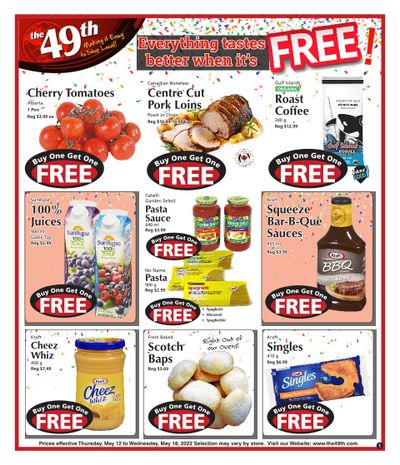 The 49th Parallel Grocery Flyer May 12 to 18