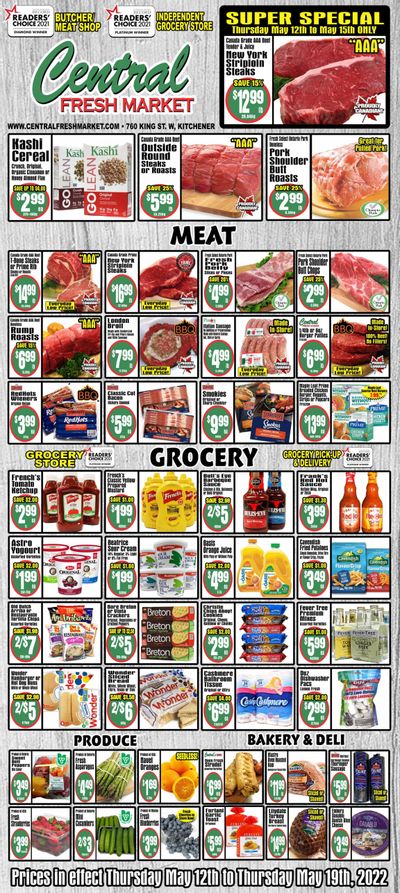 Central Fresh Market Flyer May 12 to 19