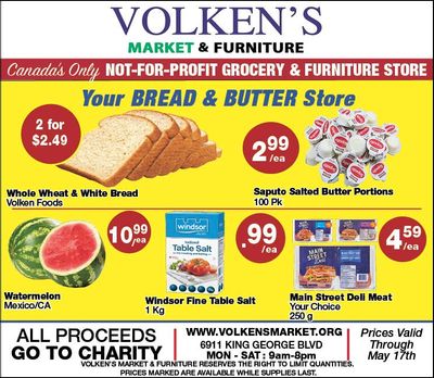 Volken's Market & Furniture Flyer May 11 to 17