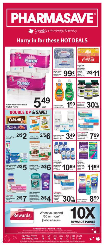 Pharmasave (West) Flyer May 13 to 19