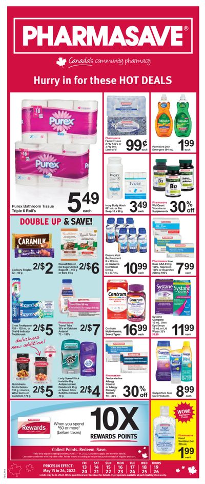 Pharmasave (West) Flyer May 13 to 26