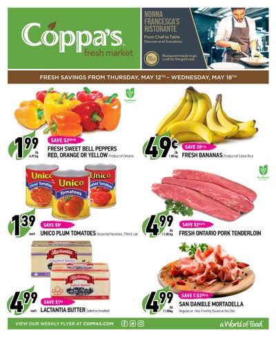 Coppa's Fresh Market Flyer May 12 to 18