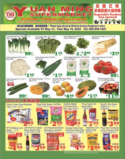 Yuan Ming Supermarket Flyer May 13 to 19