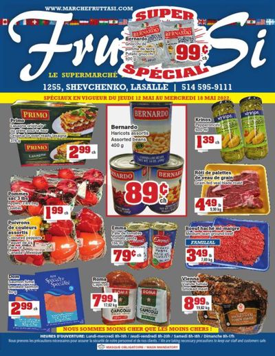 Frutta Si Flyer May 12 to 18