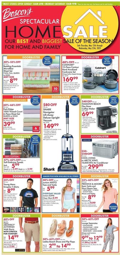Boscov's Weekly Ad Flyer May 12 to May 19
