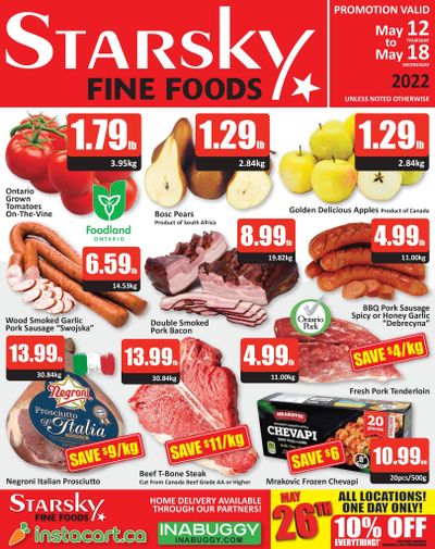 Starsky Foods Flyer May 12 to 18
