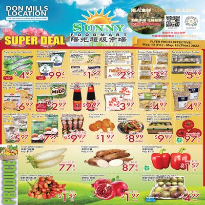 Sunny Foodmart (Don Mills) Flyer May 13 to 19