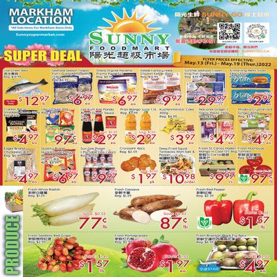 Sunny Foodmart (Markham) Flyer May 13 to 19