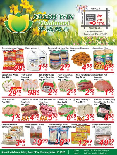 Fresh Win Foodmart Flyer May 13 to 19
