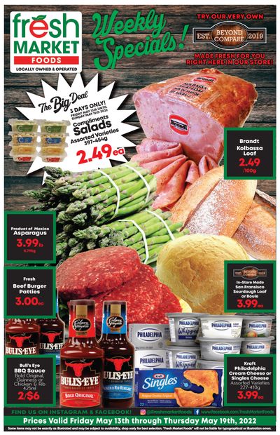 Fresh Market Foods Flyer May 13 to 19