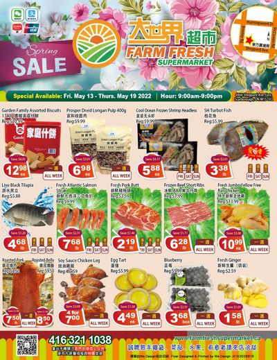 Farm Fresh Supermarket Flyer May 13 to 19