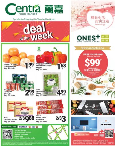 Centra Foods (North York) Flyer May 13 to 19