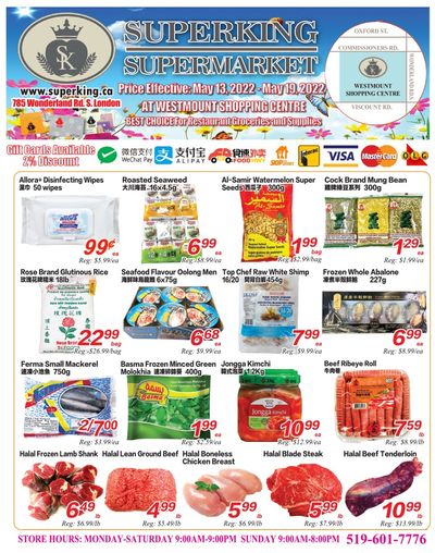 Superking Supermarket (London) Flyer May 13 to 19