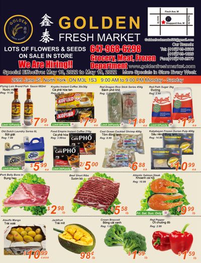 Golden Fresh Market Flyer May 13 to 19