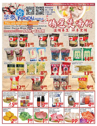 Foody World Flyer May 13 to 19