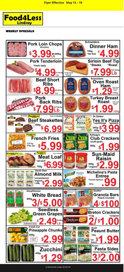 Food 4 Less Flyer May 13 to 19