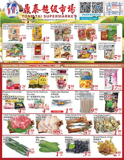 Tone Tai Supermarket Flyer May 13 to 19