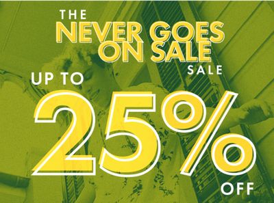Journeys Canada Never Goes On Sale Sale: Up To 25% OFF Sale Items + Up To $30 OFF Sneakers + FREE Shipping & More!