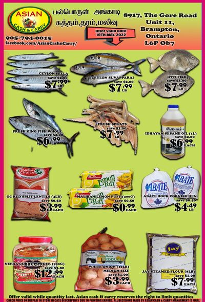 Asian Cash & Carry Flyer May 13 to 19