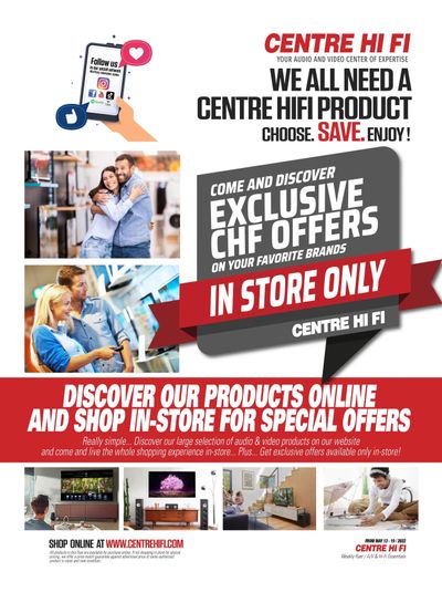 Centre Hi-Fi Flyer May 13 to 19