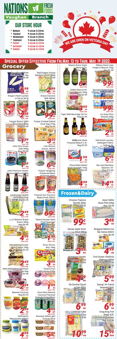 Nations Fresh Foods (Vaughan) Flyer May 13 to 19