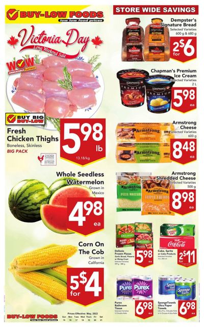 Buy-Low Foods Flyer May 15 to 21