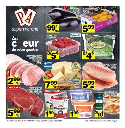 Supermarche PA Flyer May 16 to 22
